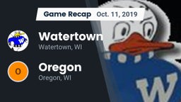 Recap: Watertown  vs. Oregon  2019