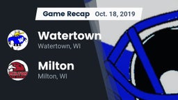 Recap: Watertown  vs. Milton  2019