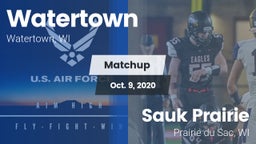 Matchup: Watertown High vs. Sauk Prairie  2020