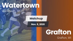 Matchup: Watertown High vs. Grafton  2020