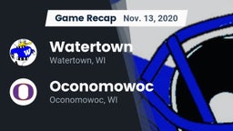 Recap: Watertown  vs. Oconomowoc  2020