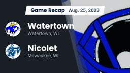 Recap: Watertown  vs. Nicolet  2023