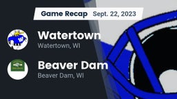 Recap: Watertown  vs. Beaver Dam  2023