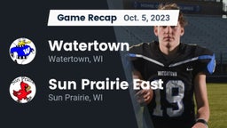 Recap: Watertown  vs. Sun Prairie East  2023