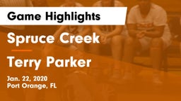 Spruce Creek  vs Terry Parker Game Highlights - Jan. 22, 2020