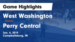 West Washington  vs Perry Central  Game Highlights - Jan. 4, 2019