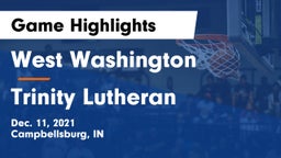 West Washington  vs Trinity Lutheran  Game Highlights - Dec. 11, 2021