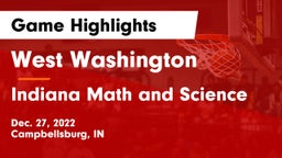 West Washington  vs Indiana Math and Science Game Highlights - Dec. 27, 2022
