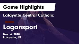 Lafayette Central Catholic  vs Logansport  Game Highlights - Nov. 6, 2018