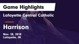 Lafayette Central Catholic  vs Harrison  Game Highlights - Nov. 28, 2018