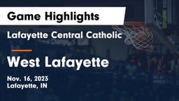 Lafayette Central Catholic  vs West Lafayette  Game Highlights - Nov. 16, 2023