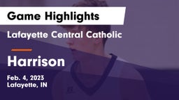 Lafayette Central Catholic  vs Harrison  Game Highlights - Feb. 4, 2023