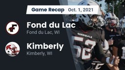 Recap: Fond du Lac  vs. Kimberly  2021