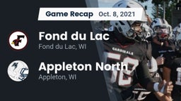 Recap: Fond du Lac  vs. Appleton North  2021