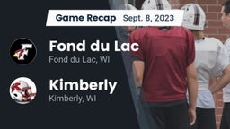 Recap: Fond du Lac  vs. Kimberly  2023