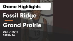 Fossil Ridge  vs Grand Prairie  Game Highlights - Dec. 7, 2019