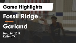 Fossil Ridge  vs Garland  Game Highlights - Dec. 14, 2019
