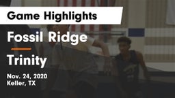 Fossil Ridge  vs Trinity  Game Highlights - Nov. 24, 2020