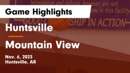 Huntsville  vs Mountain View  Game Highlights - Nov. 6, 2023
