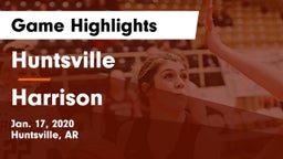 Huntsville  vs Harrison  Game Highlights - Jan. 17, 2020