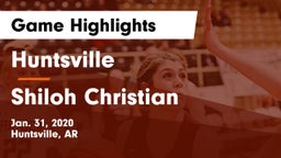 Huntsville  vs Shiloh Christian  Game Highlights - Jan. 31, 2020