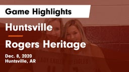 Huntsville  vs Rogers Heritage  Game Highlights - Dec. 8, 2020