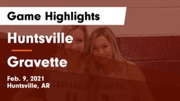 Huntsville  vs Gravette  Game Highlights - Feb. 9, 2021