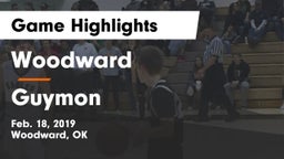 Woodward  vs Guymon  Game Highlights - Feb. 18, 2019