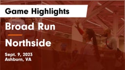 Broad Run  vs Northside  Game Highlights - Sept. 9, 2023