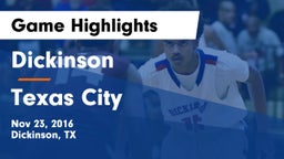Dickinson  vs Texas City  Game Highlights - Nov 23, 2016