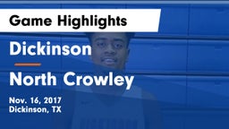 Dickinson  vs North Crowley  Game Highlights - Nov. 16, 2017