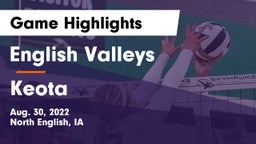 English Valleys  vs Keota Game Highlights - Aug. 30, 2022