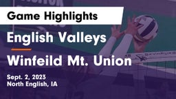 English Valleys  vs Winfeild Mt. Union Game Highlights - Sept. 2, 2023