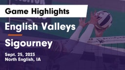 English Valleys  vs Sigourney Game Highlights - Sept. 25, 2023
