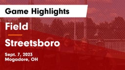 Field  vs Streetsboro  Game Highlights - Sept. 7, 2023