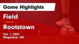 Field  vs Rootstown Game Highlights - Oct. 1, 2022