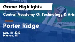 Central Academy Of Technology & Arts vs Porter Ridge  Game Highlights - Aug. 18, 2022