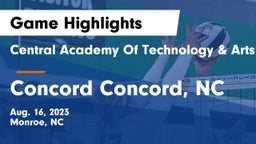 Central Academy Of Technology & Arts vs Concord  Concord, NC Game Highlights - Aug. 16, 2023