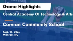 Central Academy Of Technology & Arts vs Corvian Community School Game Highlights - Aug. 23, 2023