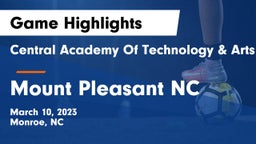 Central Academy Of Technology & Arts vs Mount Pleasant NC Game Highlights - March 10, 2023