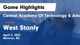 Central Academy Of Technology & Arts vs West Stanly Game Highlights - April 3, 2023