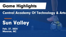 Central Academy Of Technology & Arts vs Sun Valley  Game Highlights - Feb. 27, 2024