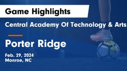 Central Academy Of Technology & Arts vs Porter Ridge  Game Highlights - Feb. 29, 2024