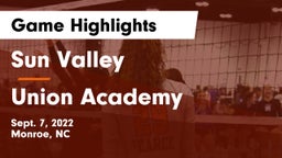 Sun Valley  vs Union Academy  Game Highlights - Sept. 7, 2022