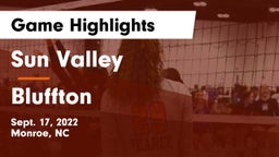 Sun Valley  vs Bluffton Game Highlights - Sept. 17, 2022