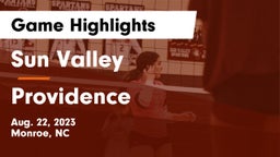 Sun Valley  vs Providence  Game Highlights - Aug. 22, 2023