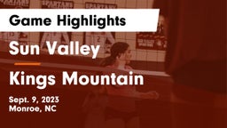 Sun Valley  vs Kings Mountain  Game Highlights - Sept. 9, 2023