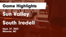 Sun Valley  vs South Iredell  Game Highlights - Sept. 27, 2023