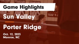 Sun Valley  vs Porter Ridge  Game Highlights - Oct. 12, 2023