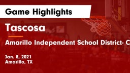 Tascosa  vs Amarillo Independent School District- Caprock  Game Highlights - Jan. 8, 2021